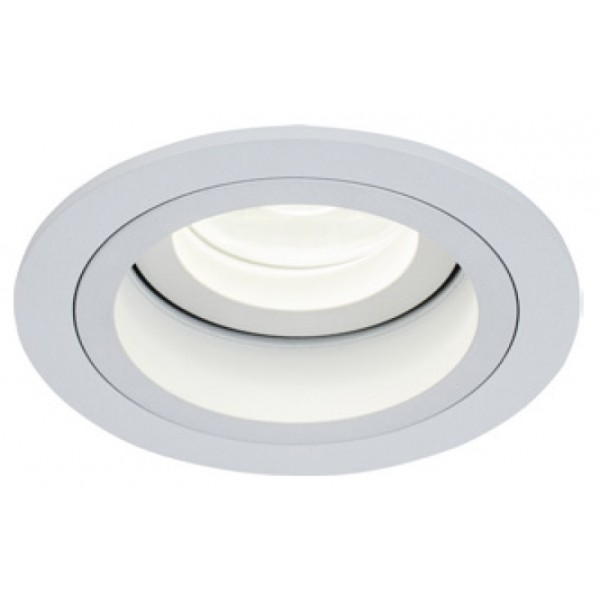 Foco basculante empotrar DECO Blanco 92mm, para Lámpara GU10/MR16